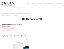 Tablet Screenshot of nilan.cz