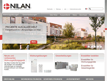 Tablet Screenshot of nilan.ch