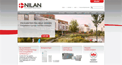 Desktop Screenshot of nilan.no