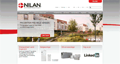 Desktop Screenshot of nilan.dk