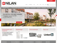 Tablet Screenshot of nilan.dk